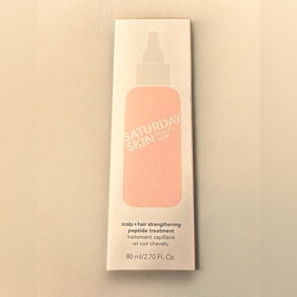 🆕 NWT Saturday Skin scalp + hair STRENGTHENING PEPTIDE TREATMENT 80 ml 2.7oz - Picture 3 of 10